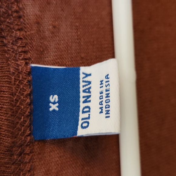 Old Navy top with flutter sleeves, size xs,linen blend, - Picture 3 of 6